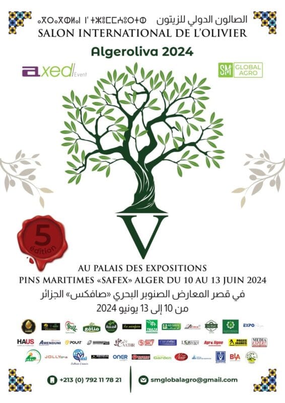 Le Salon international de l’olivier Algeroliva 2024