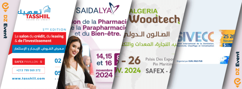 Les Événements Professionnels en novembre 2024 en Algérie