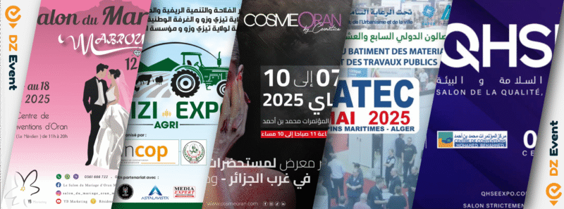 Salons en Algérie – Mai 2025