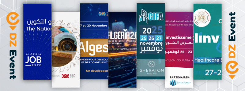 Les grands salons à ne pas manquer en novembre 2025 en Algérie