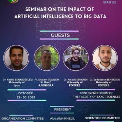 Séminaire sur l’apport de l’intelligence computationnelle dans le Big data