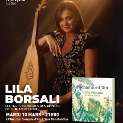 Constantine – Lecture musicale avec Lila Borsali autour des contes de Mohammed Dib