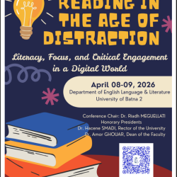 The First National Conference: Reading in the Age of Distraction