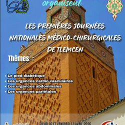 Premières Journées Nationales Médico-Chirurgicales de Tlemcen