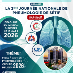 2ᵉ Journée Nationale de Pneumologie de Sétif