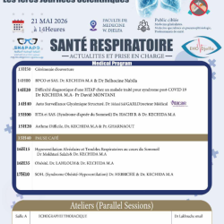 1ères Journées Scientifiques Santé Respiratoire