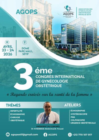 3ème Congrès International de Gynécologie Obstétrique