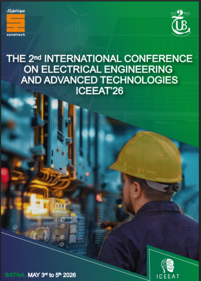 2nd International Conference on Electrical Engineering and Advanced Technologies (ICEEAT&rsquo;26)