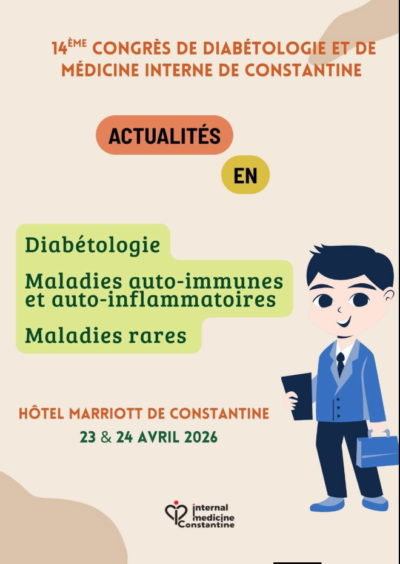 14ème Congrès de Diabétologie et de Médecine Interne de Constantine