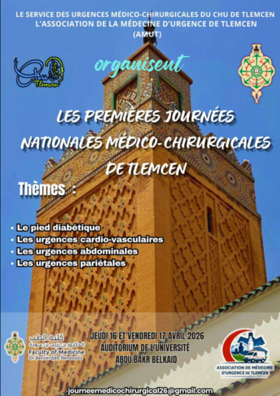 Premières Journées Nationales Médico-Chirurgicales de Tlemcen
