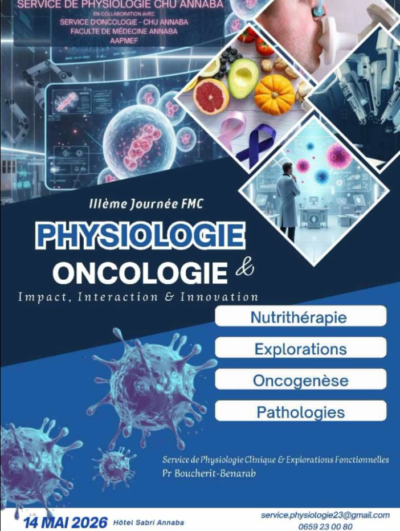3 ème Journée FMC : Physiologie & Oncologie