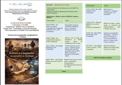 Écriture de la marginalité, marginalité de l&rsquo;écriture