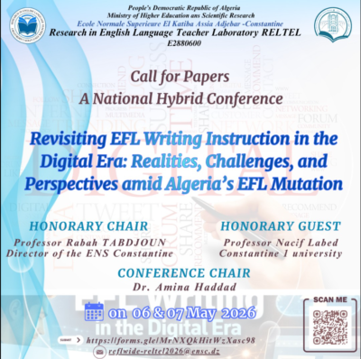 Revisiting EFL Writing Instruction in the Digital Era: Realities, Challenges, and Perspectives amid Algeria’s EFL Mutation