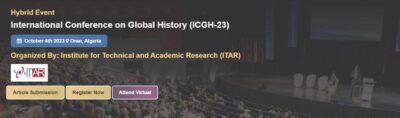 International Conference on Global History (ICGH)