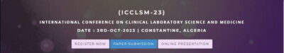 International Conference on Clinical Laboratory Science and Medicine (ICCLSM-2023)