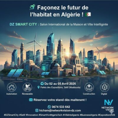 DZ SMART CITY 2026 – Salon International de la Maison et Ville Intelligente