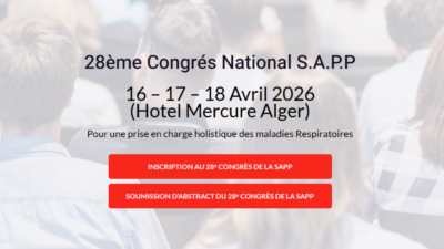 Le 28ème Congrès National de la SAPP (Société Algérienne de Pneumo-Phtisiologie)